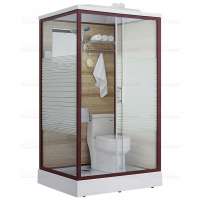 New Design Wholesale Portable Shower Rooms Small Prefab Bathroom Pods