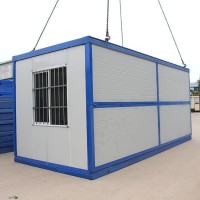 Foldable mobile 40ft container home hospital clinic portable 20ft folding container house for sale