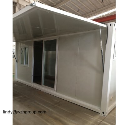 Low Cost Flat Pack Container House mobile home french granny tube