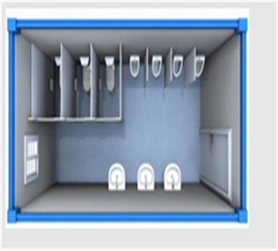 modular  practical  prefab container toilet/bathroom  /lavatory