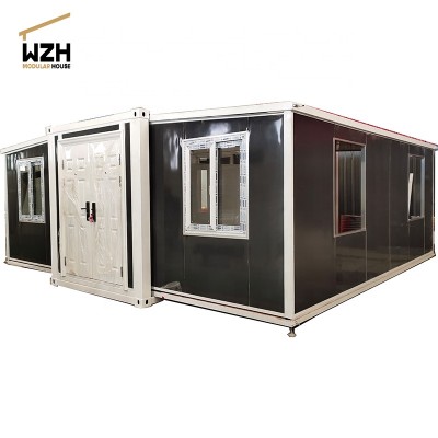 China fashionations modular prefabricated 20ft 2 bedroom expandable container home