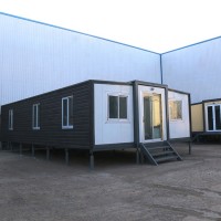 Retractable prefab folding house 40ft excellent Expandable house