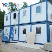 WZH modular houses mobile prefab houses portable  40 Philippines for isolation